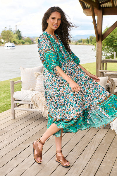 JAASE | BELOVED RIA MIDI DRESS | Bohemian Love Runway