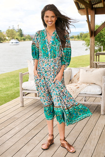 JAASE | BELOVED RIA MIDI DRESS | Bohemian Love Runway
