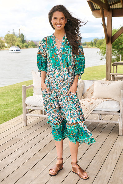 JAASE | BELOVED RIA MIDI DRESS | Bohemian Love Runway