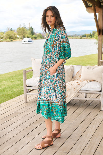 JAASE | BELOVED RIA MIDI DRESS | Bohemian Love Runway