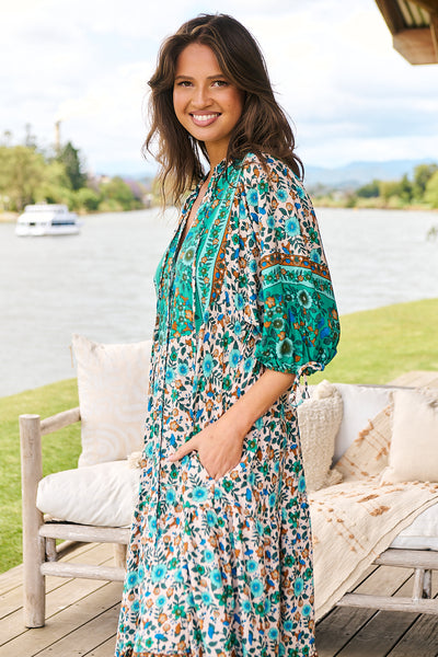 JAASE | BELOVED RIA MIDI DRESS | Bohemian Love Runway