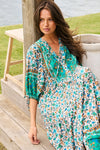 JAASE | BELOVED RIA MIDI DRESS | Bohemian Love Runway