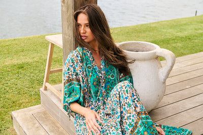JAASE | BELOVED RIA MIDI DRESS | Bohemian Love Runway