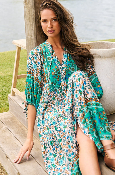 JAASE | BELOVED RIA MIDI DRESS | Bohemian Love Runway