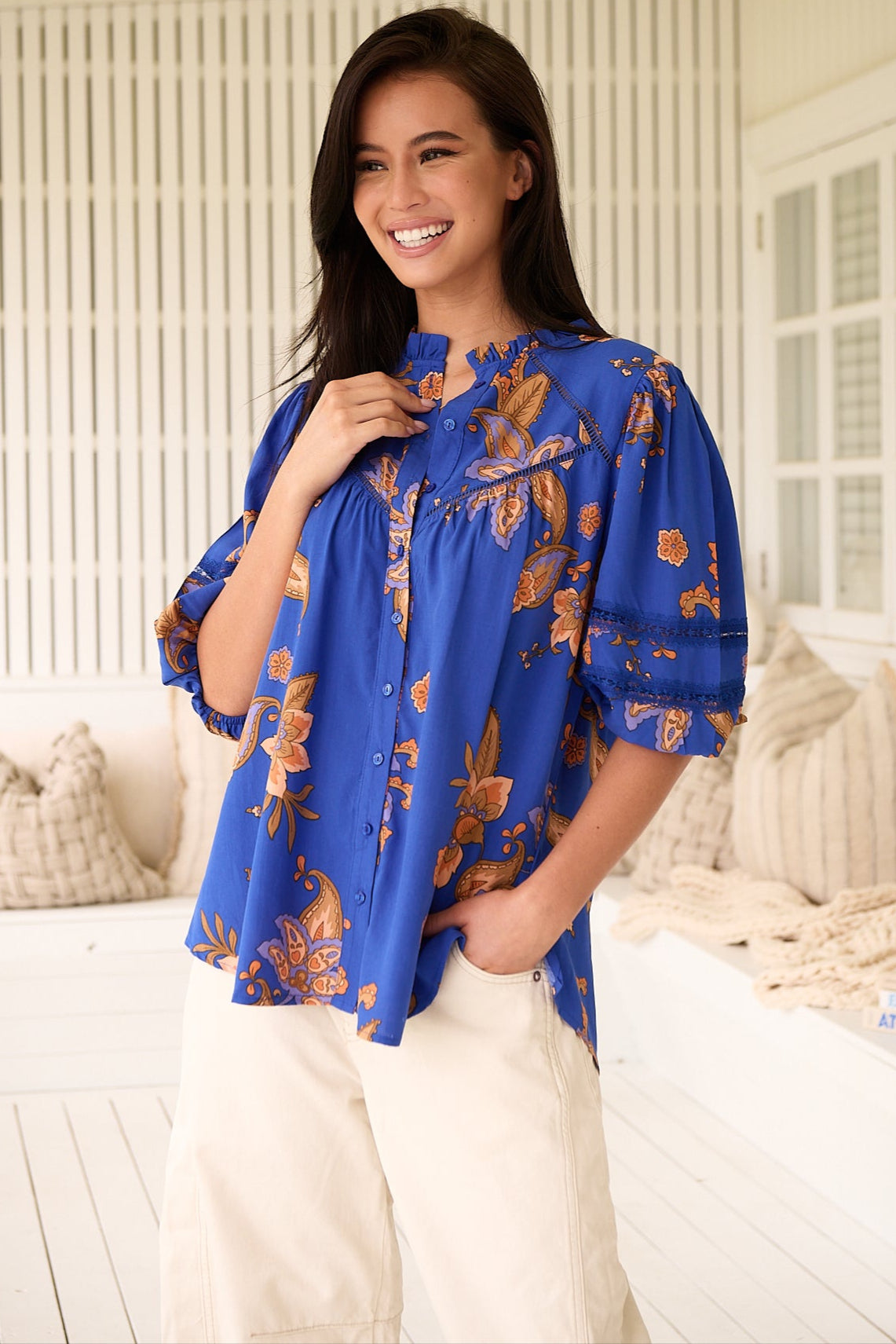  JAASE | MARIBELLA ELIZA BLOUSE | Bohemian Love Runway