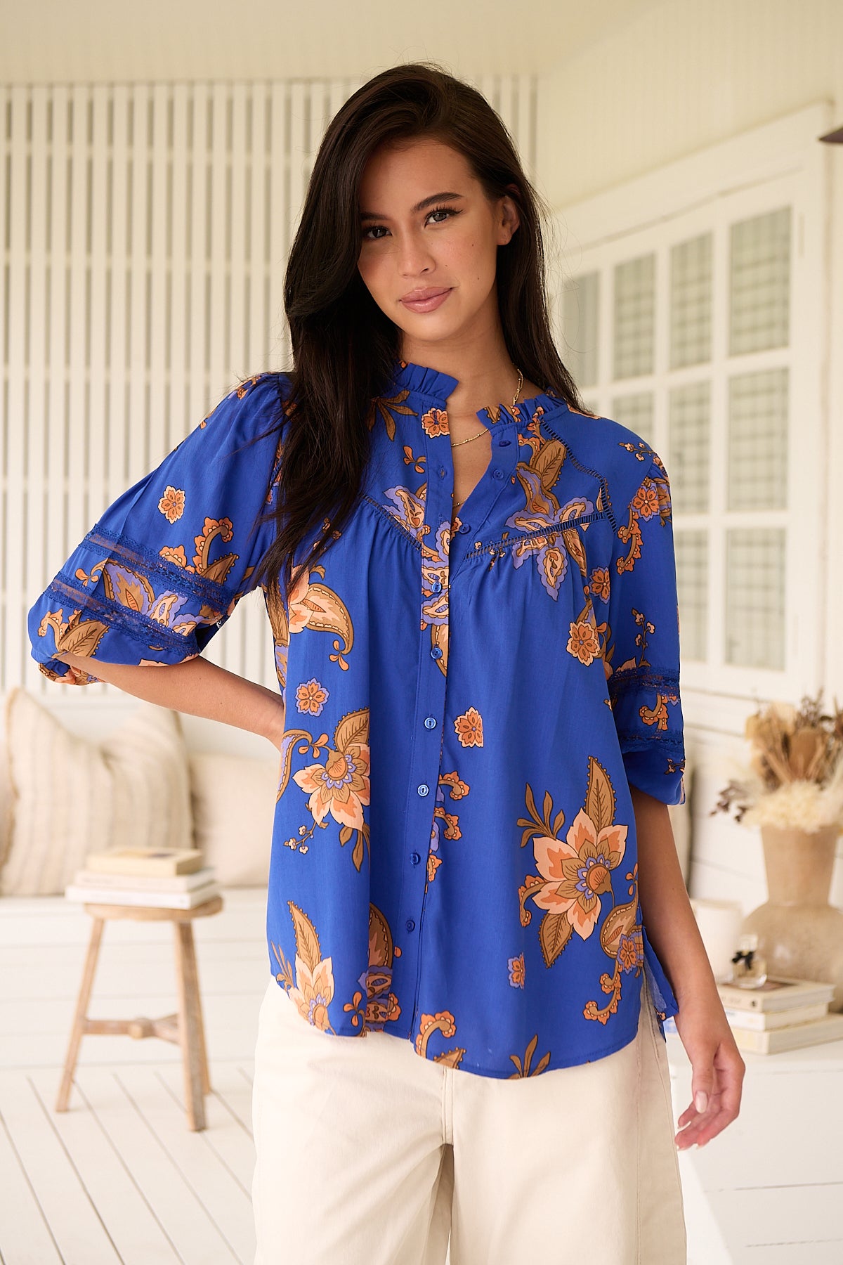  JAASE | MARIBELLA ELIZA BLOUSE | Bohemian Love Runway