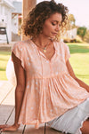 JAASE | PEACH ISLAND ELLA BLOUSE | Bohemian Love Runway