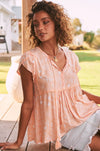 JAASE | PEACH ISLAND ELLA BLOUSE | Bohemian Love Runway