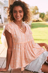 JAASE | PEACH ISLAND ELLA BLOUSE | Bohemian Love Runway