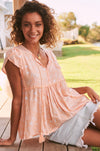 JAASE | PEACH ISLAND ELLA BLOUSE | Bohemian Love Runway