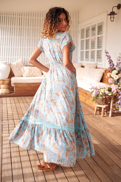 JAASE | LAILAH CARMEN MAXI DRESS | Bohemian Love Runway