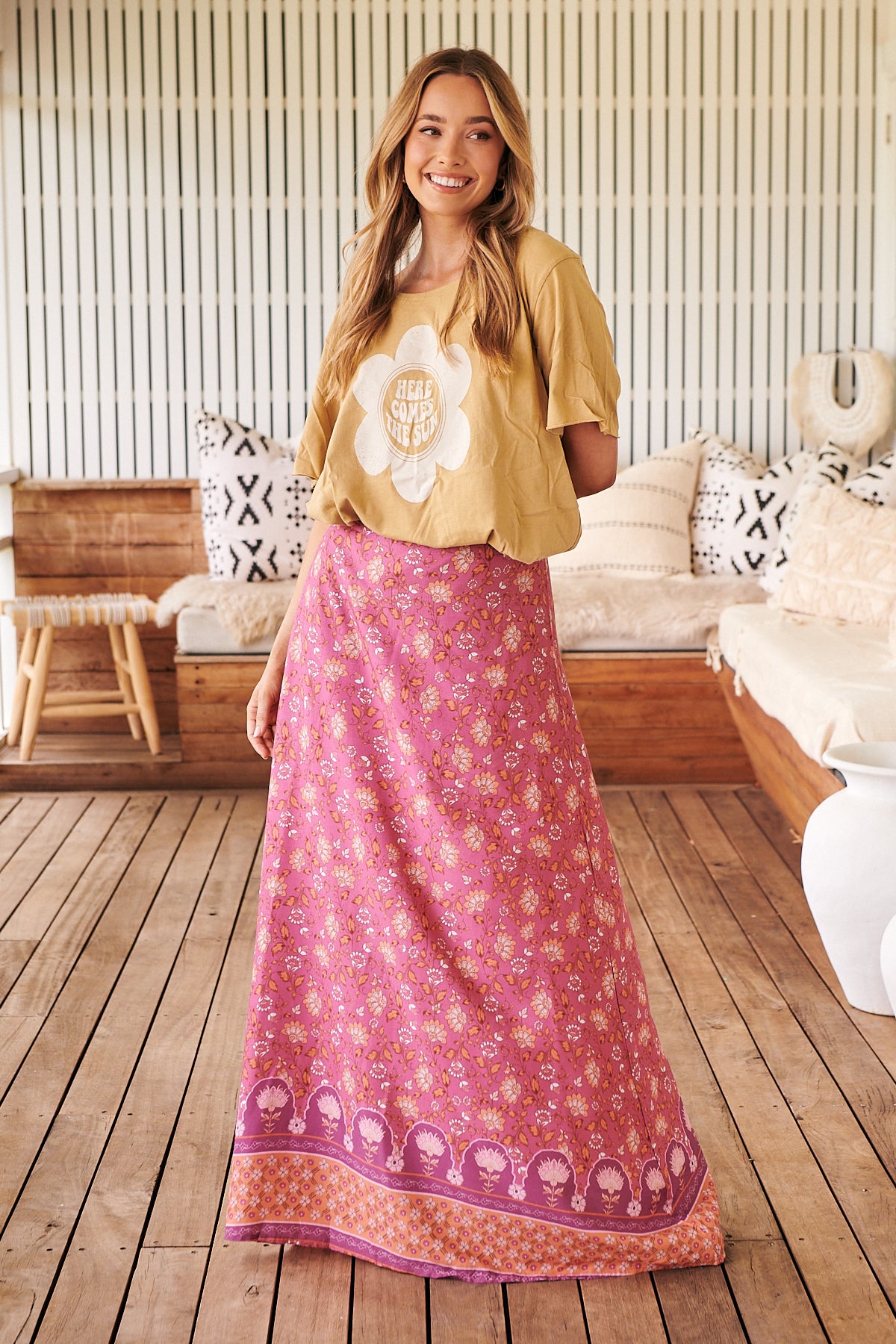 JAASE | ROSE REEVA MAXI SKIRT | Bohemian Love Runway