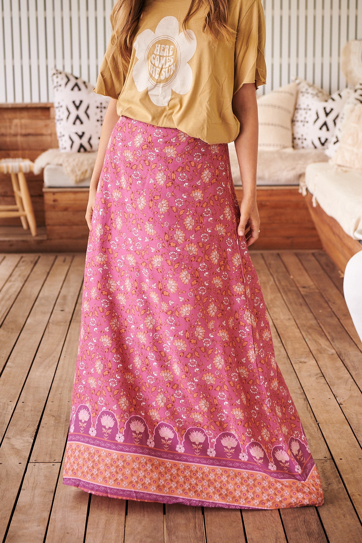  JAASE | ROSE REEVA MAXI SKIRT | Bohemian Love Runway