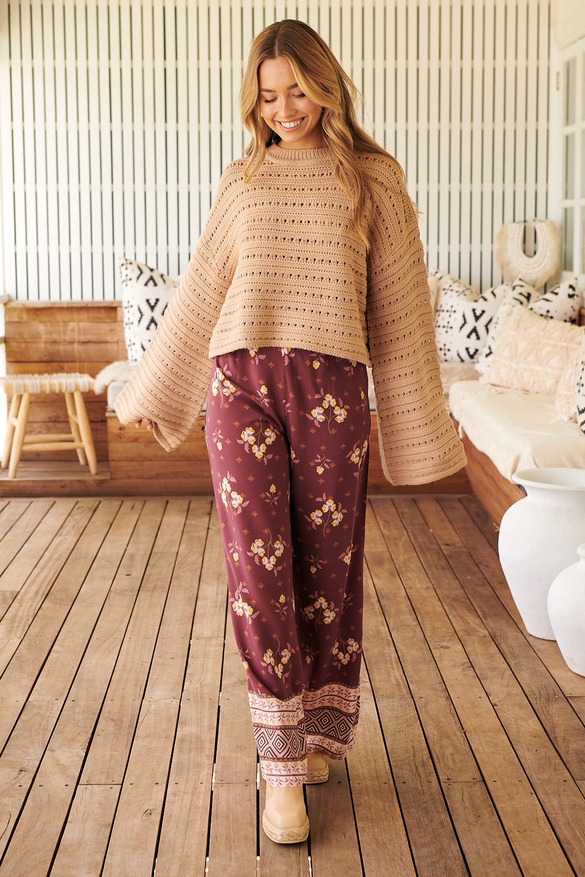  JAASE | AMMY KNIT BISCUIT | Bohemian Love Runway