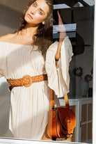  HOBO AND HATCH | LA LUNE CROSS BODY BAG VINTAGE TAN | Bohemian Love Runway