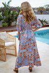 DREAMCATCHER | CRYSTAL V-NECK MAXI DRESS | Bohemian Love Runway