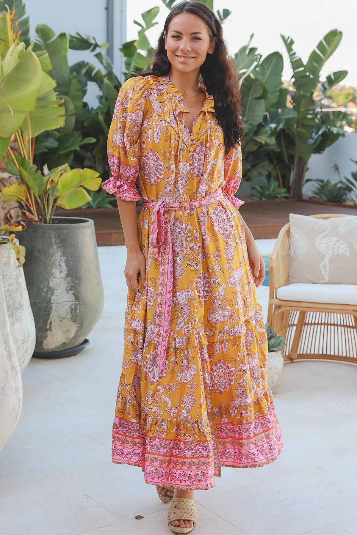  DREAMCATCHER | HAZEL MAXI DRESS | Bohemian Love Runway