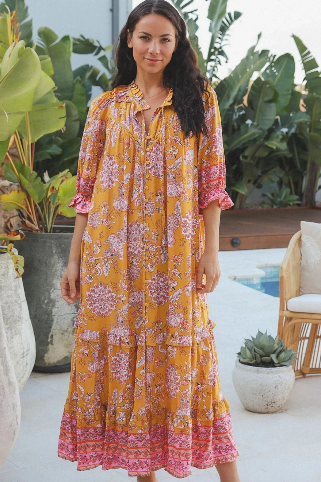  DREAMCATCHER | HAZEL MAXI DRESS | Bohemian Love Runway