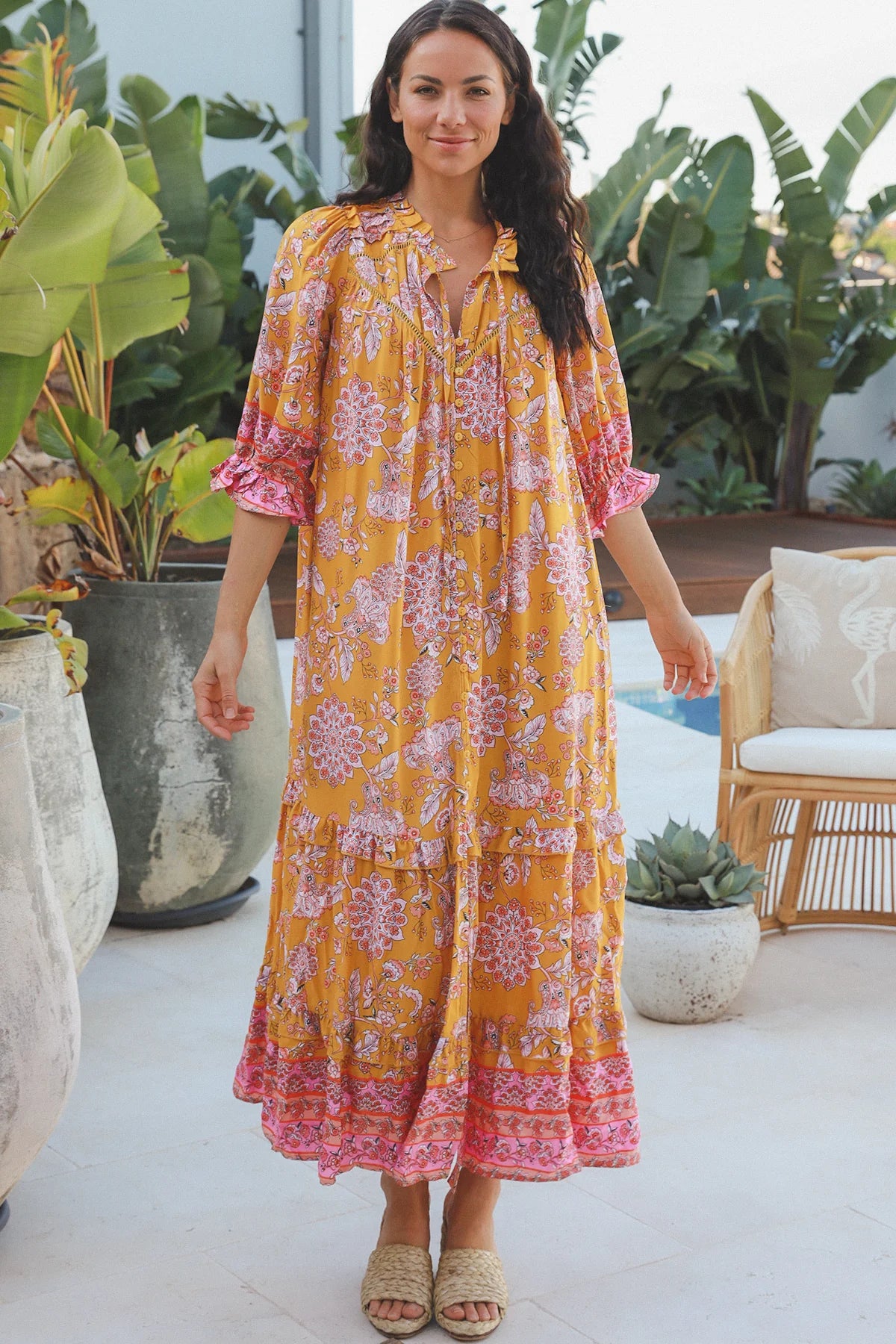  DREAMCATCHER | HAZEL MAXI DRESS | Bohemian Love Runway