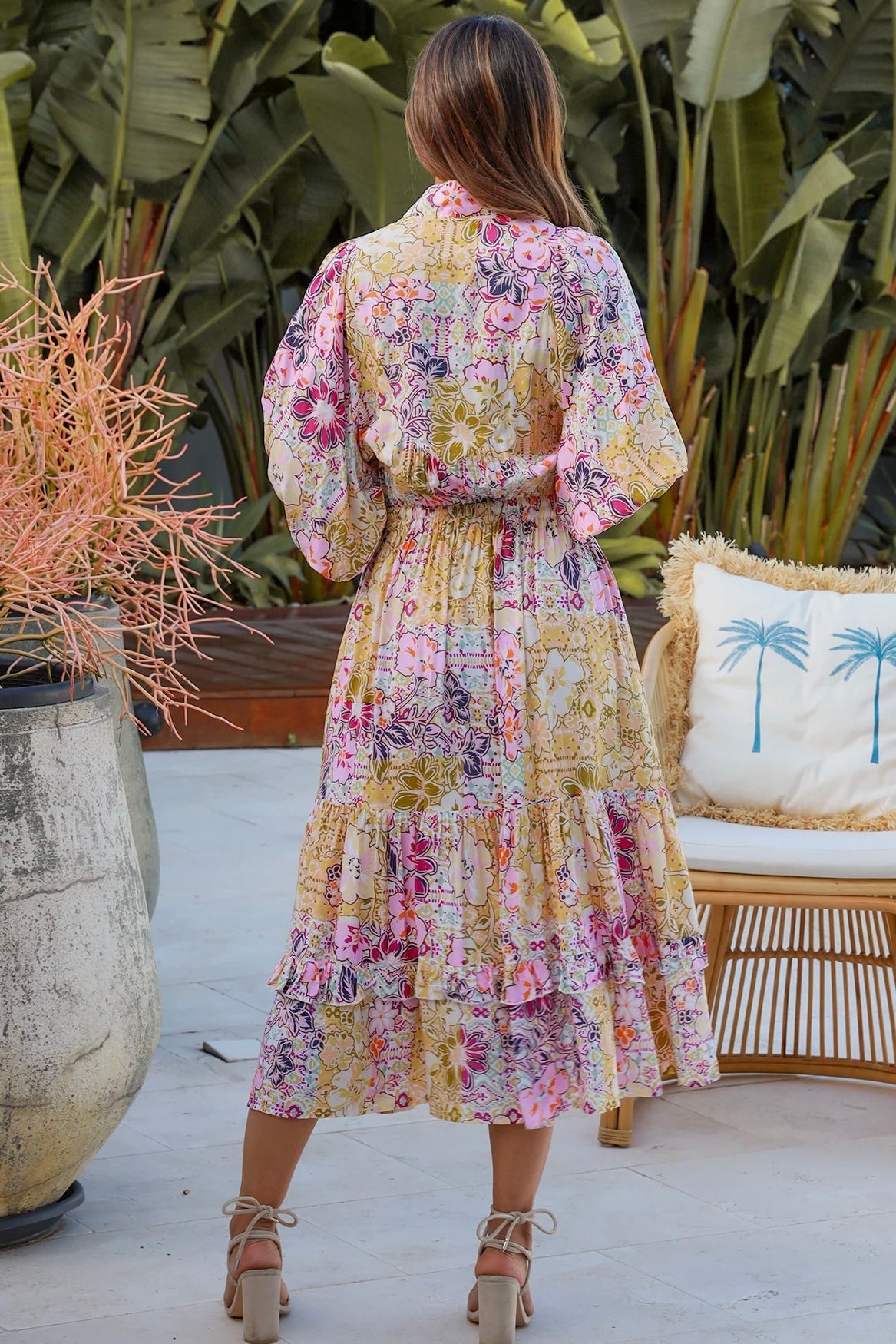  DREAMCATCHER | CARMEN MIDI DRESS | Bohemian Love Runway