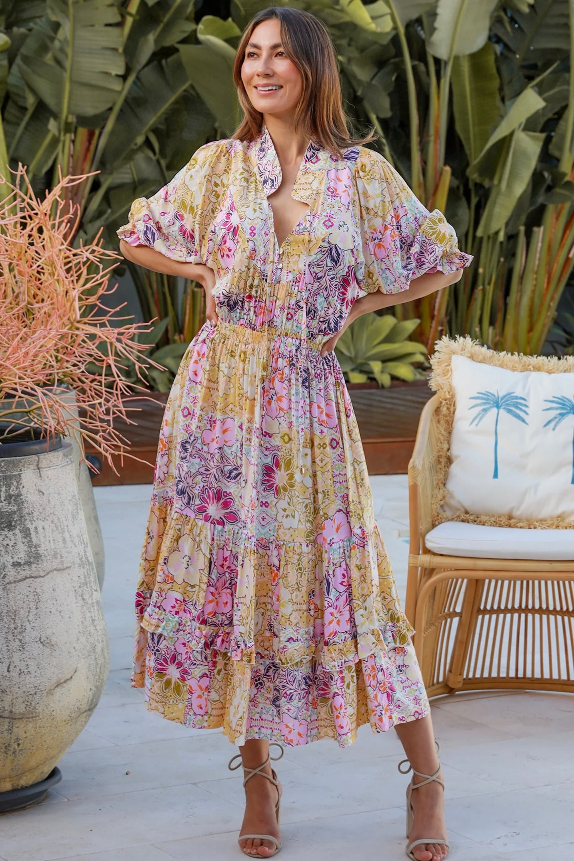  DREAMCATCHER | CARMEN MIDI DRESS | Bohemian Love Runway