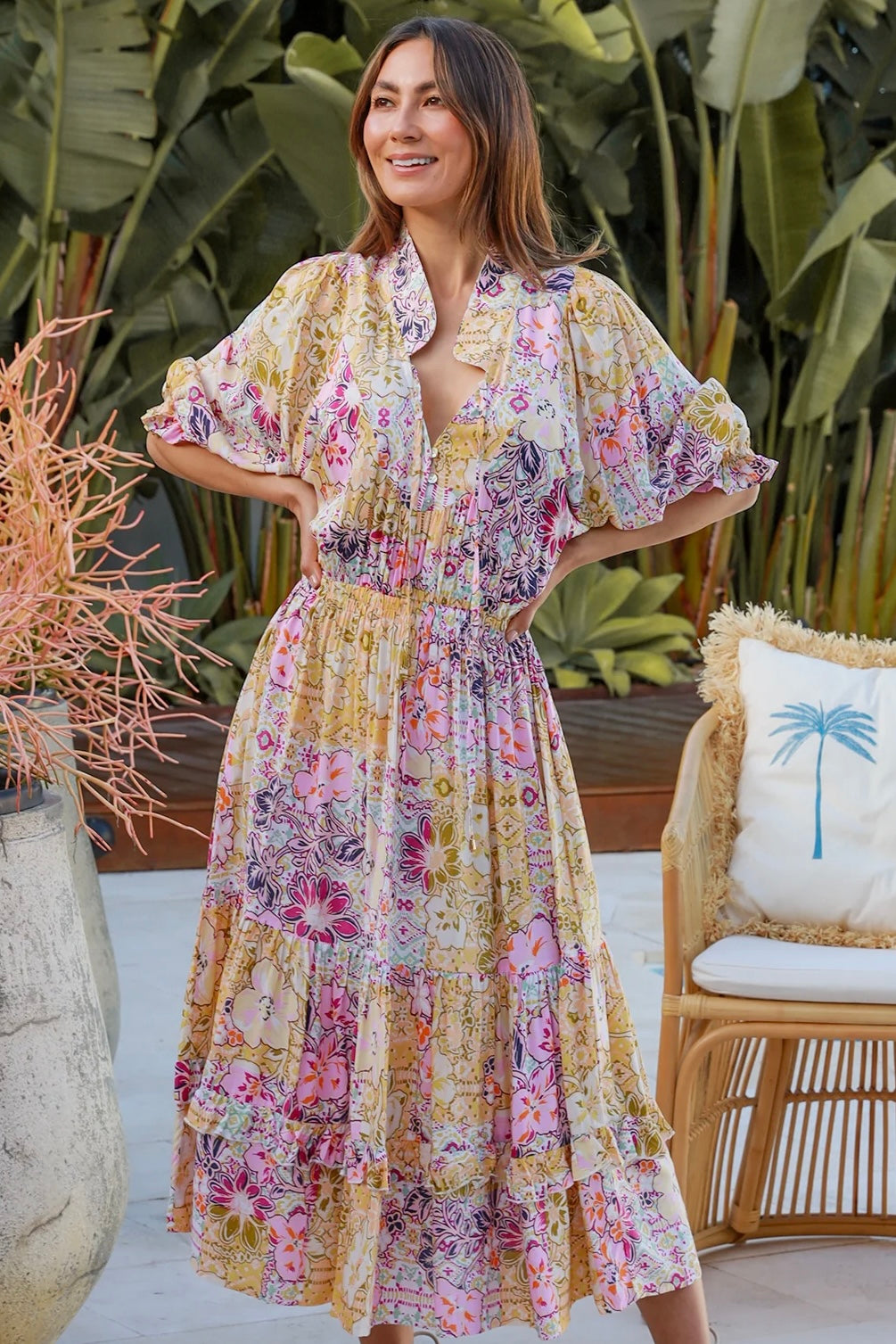  DREAMCATCHER | CARMEN MIDI DRESS | Bohemian Love Runway