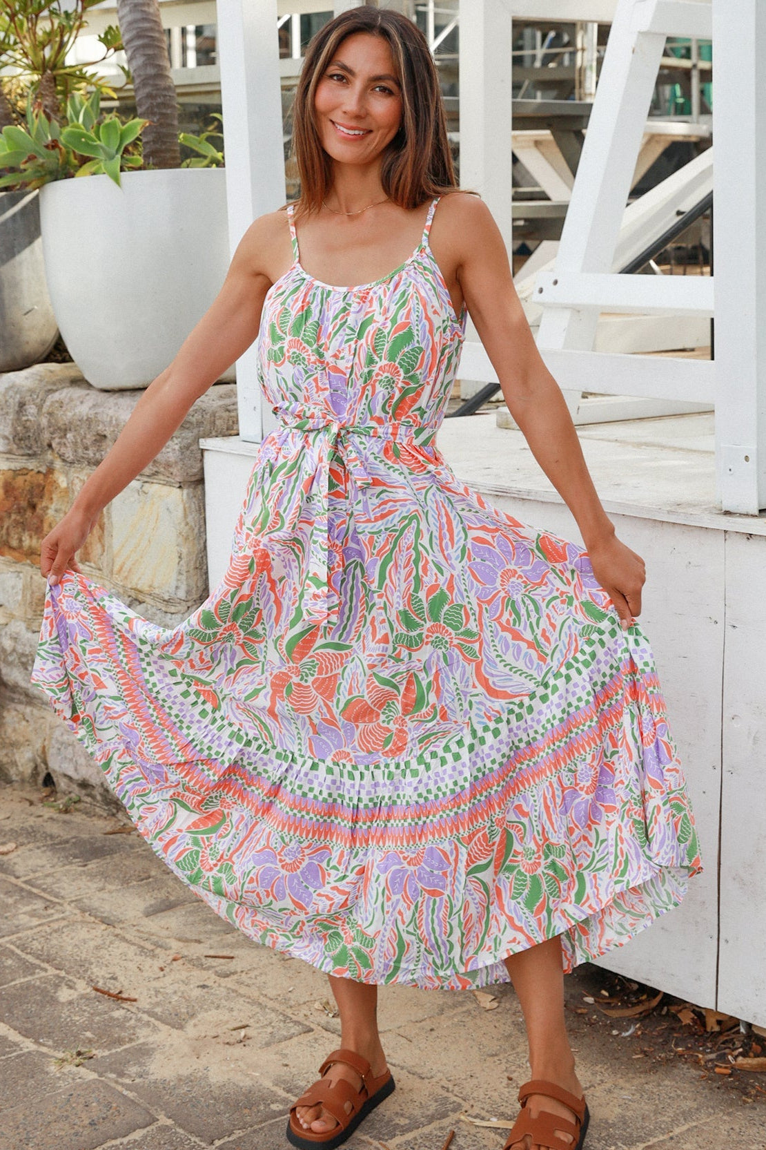  DREAMCATCHER | CLEO SLIP MAXI DRESS | Bohemian Love Runway