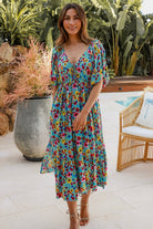  DREAMCATCHER | GARDEN PARTY MIDI DRESS | Bohemian Love Runway