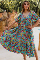  DREAMCATCHER | GARDEN PARTY MIDI DRESS | Bohemian Love Runway