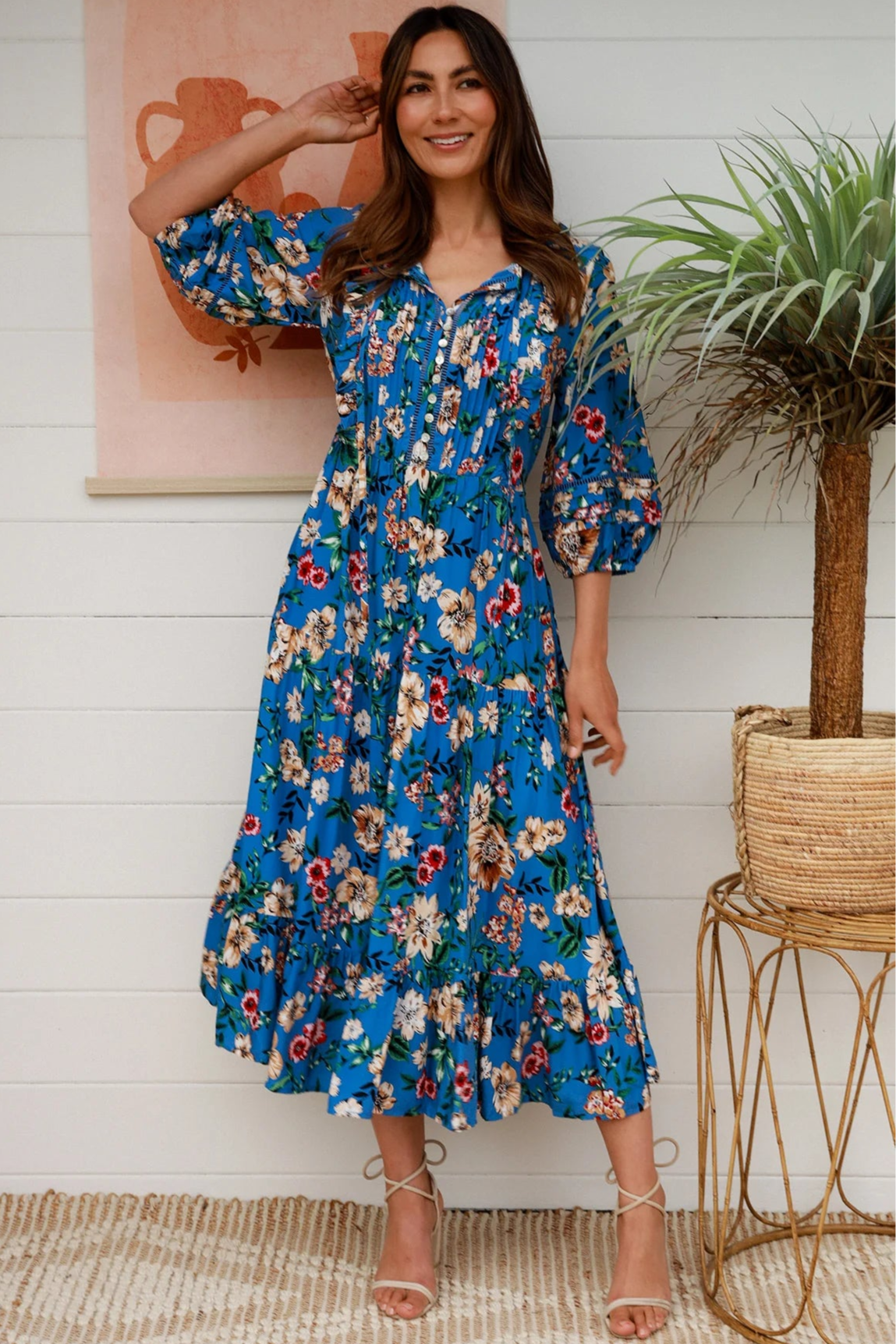  DREAMCATCHER | MIYA MIDI DRESS | Bohemian Love Runway