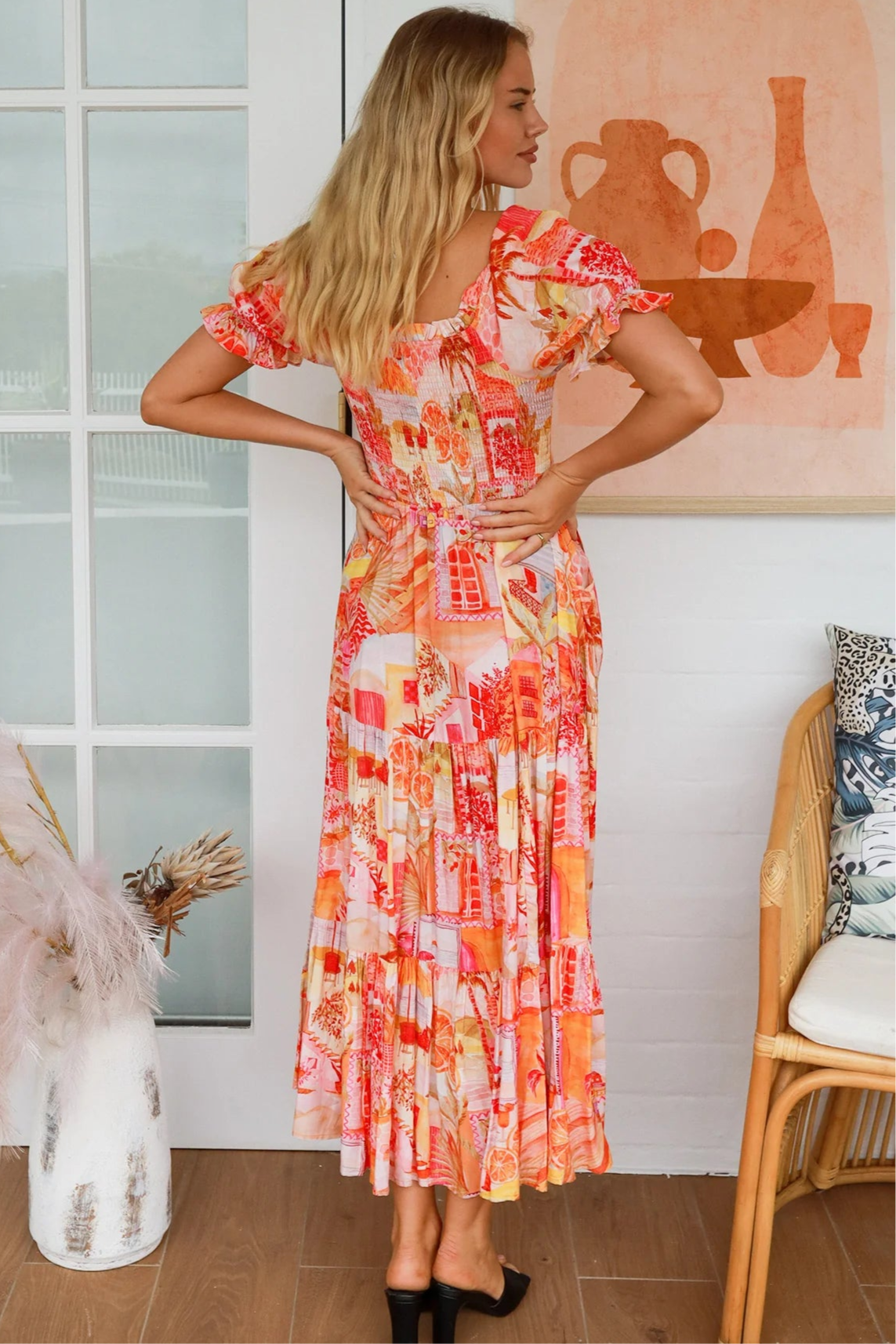  DREAMCATCHER | AMELIA OFF THE SHOULDER MAXI DRESS | Bohemian Love Runway