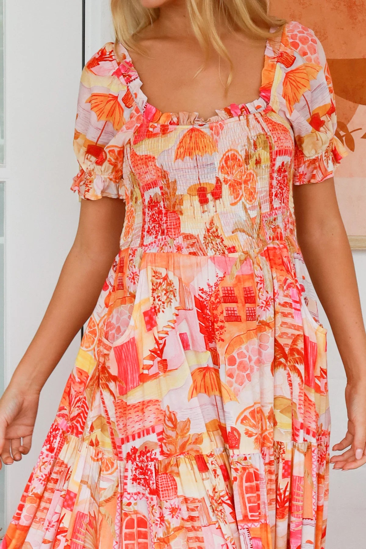  DREAMCATCHER | AMELIA OFF THE SHOULDER MAXI DRESS | Bohemian Love Runway