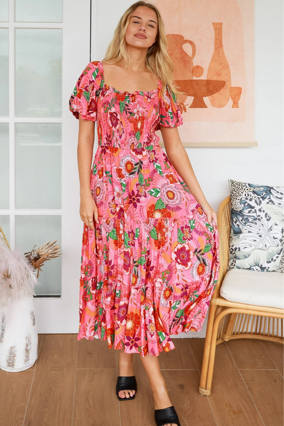  DREAMCATCHER | ISABELLA MIDI DRESS | Bohemian Love Runway