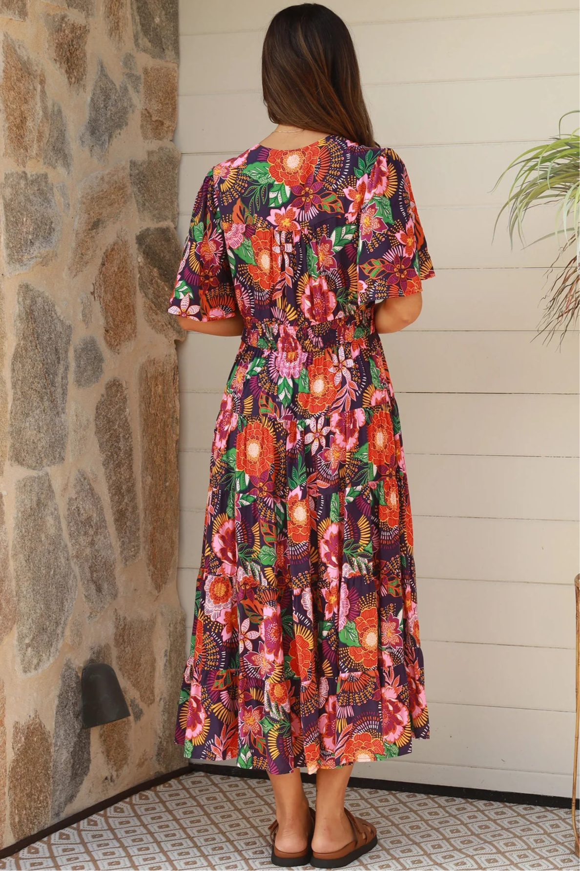  DREAMCATCHER | VIOLET MIDI DRESS | Bohemian Love Runway