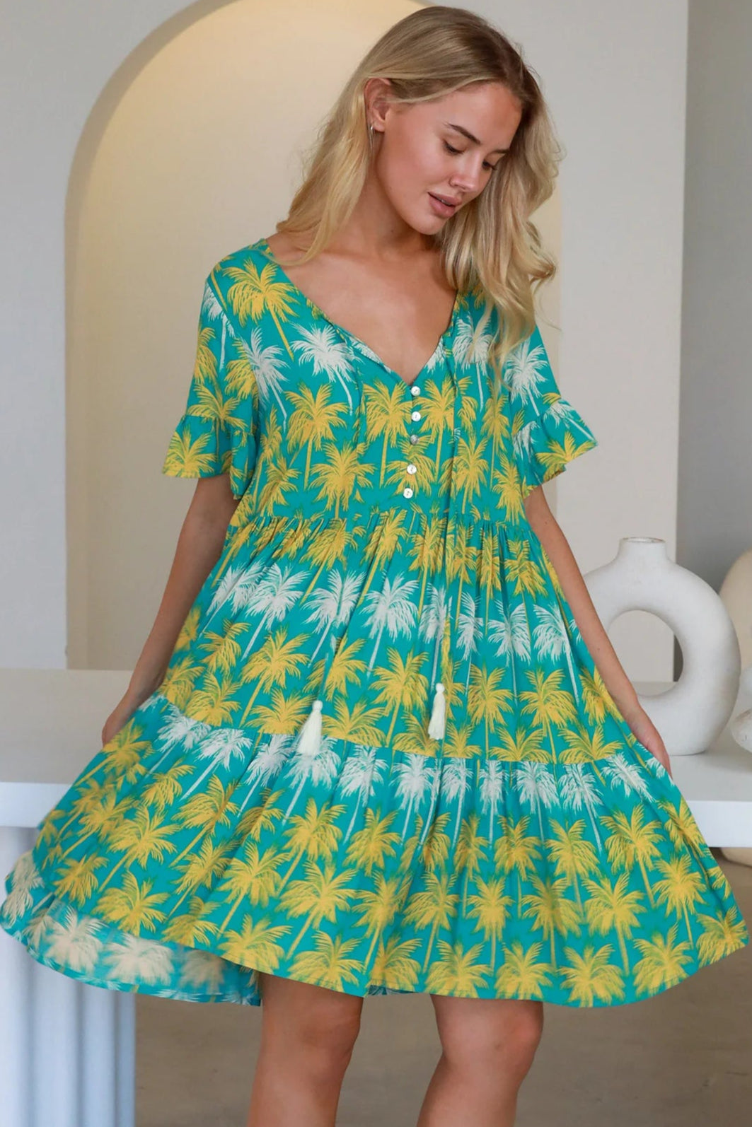  SALTY PALM | GIGI MINI DRESS | Bohemian Love Runway