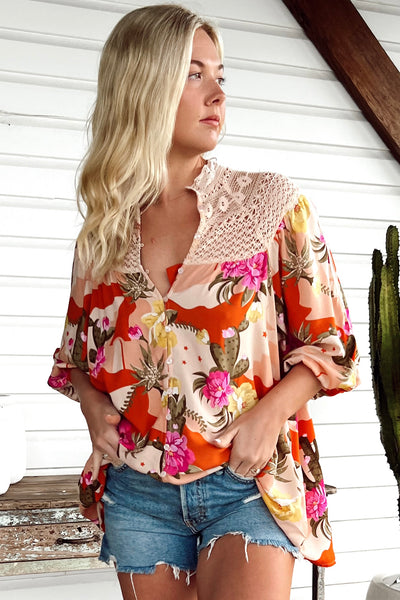 JAASE | AGAVE FLORENCE BLOUSE | Bohemian Love Runway