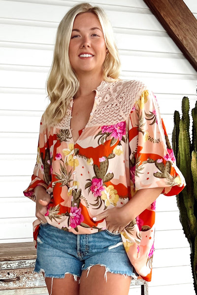JAASE | AGAVE FLORENCE BLOUSE | Bohemian Love Runway