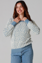  CHARLOTTE THE LABEL | ZIGGY KNIT BLUE | Bohemian Love Runway