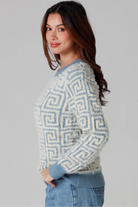  CHARLOTTE THE LABEL | ZIGGY KNIT BLUE | Bohemian Love Runway