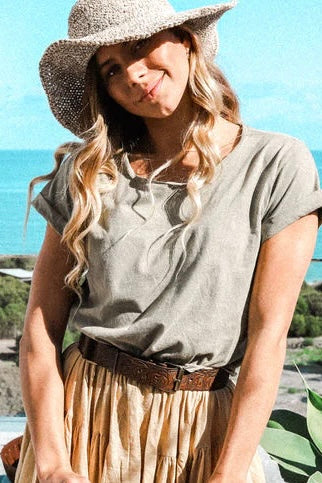  HOBO AND HATCH | ROSA LEATHER BELT VINTAGE BROWN | Bohemian Love Runway