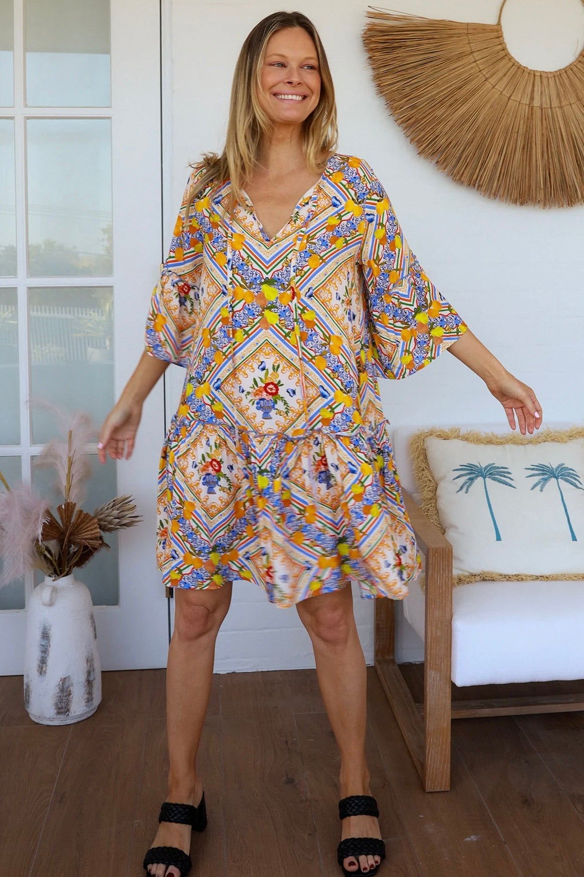  SALTY PALM | CAPRI MINI DRESS | Bohemian Love Runway