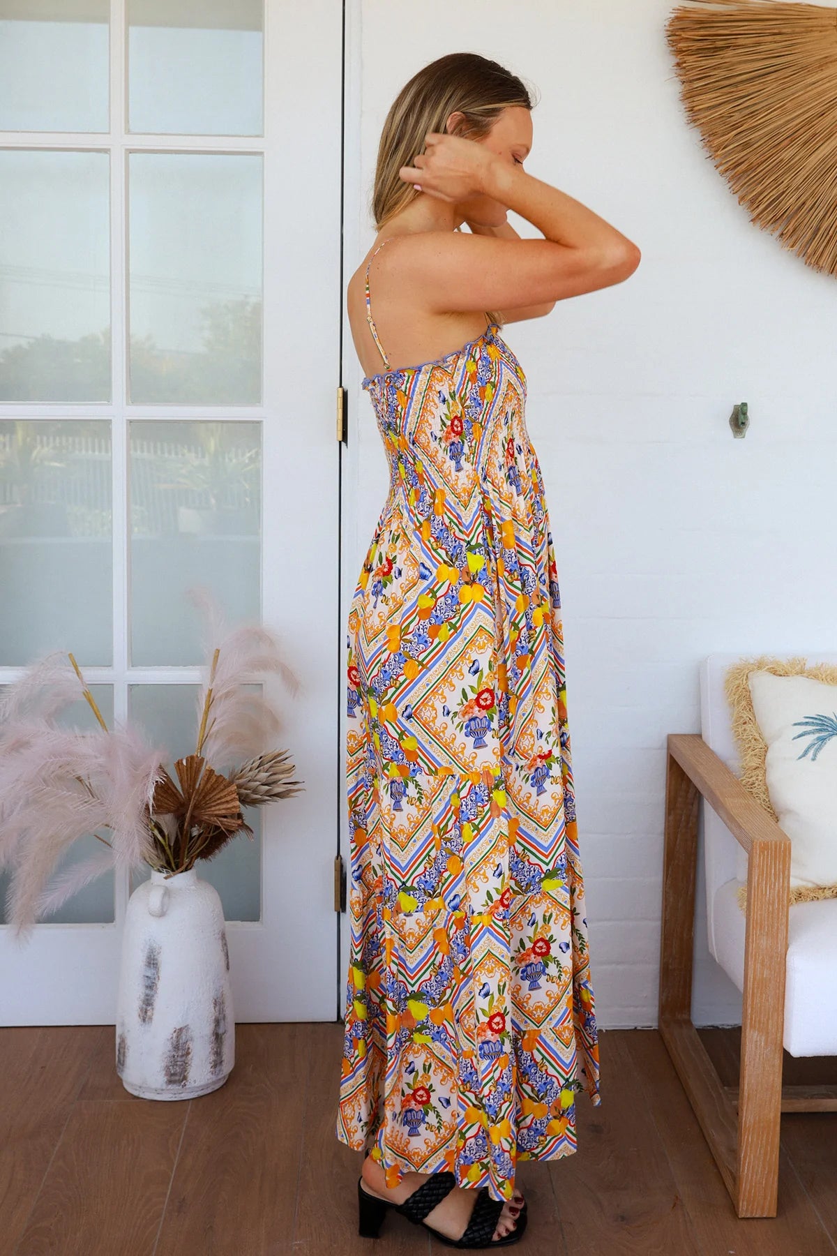  SALTY PALM | CAPRI SLIP MAXI DRESS | Bohemian Love Runway