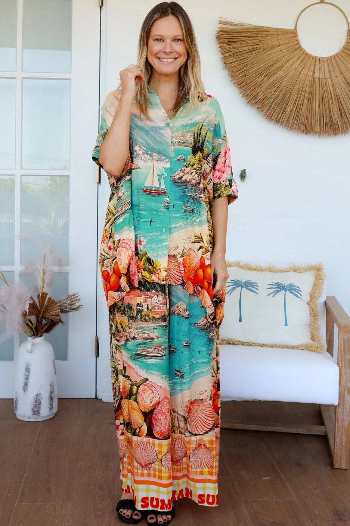  SALTY PALM | PORTOFINO SIERRA SHIRT | Bohemian Love Runway