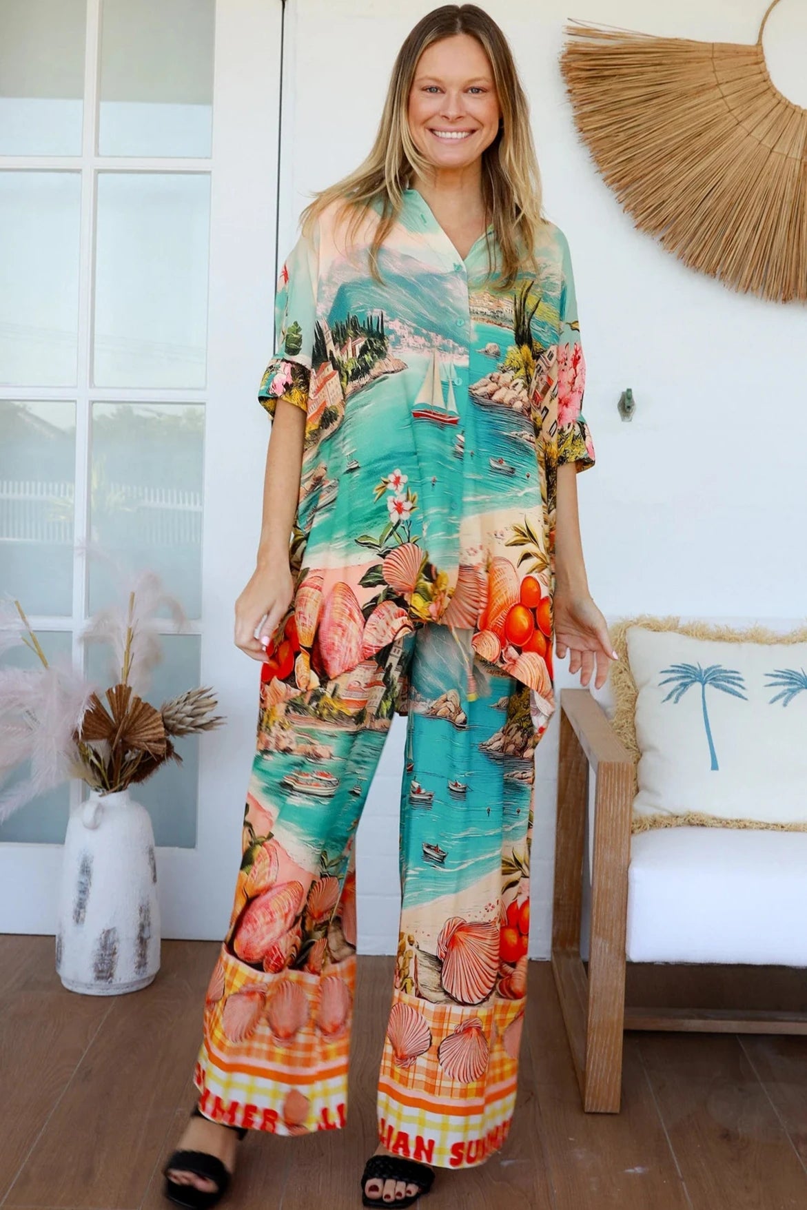  SALTY PALM | PORTOFINO SIERRA SHIRT | Bohemian Love Runway