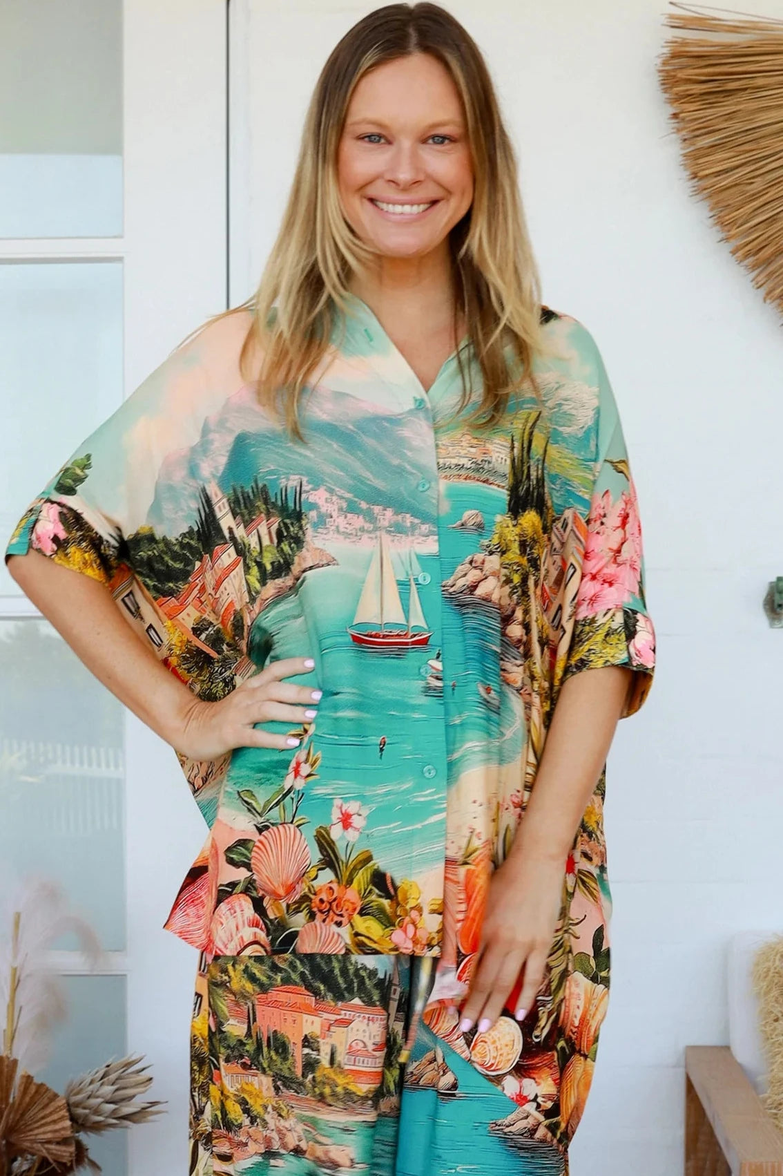  SALTY PALM | PORTOFINO SIERRA SHIRT | Bohemian Love Runway