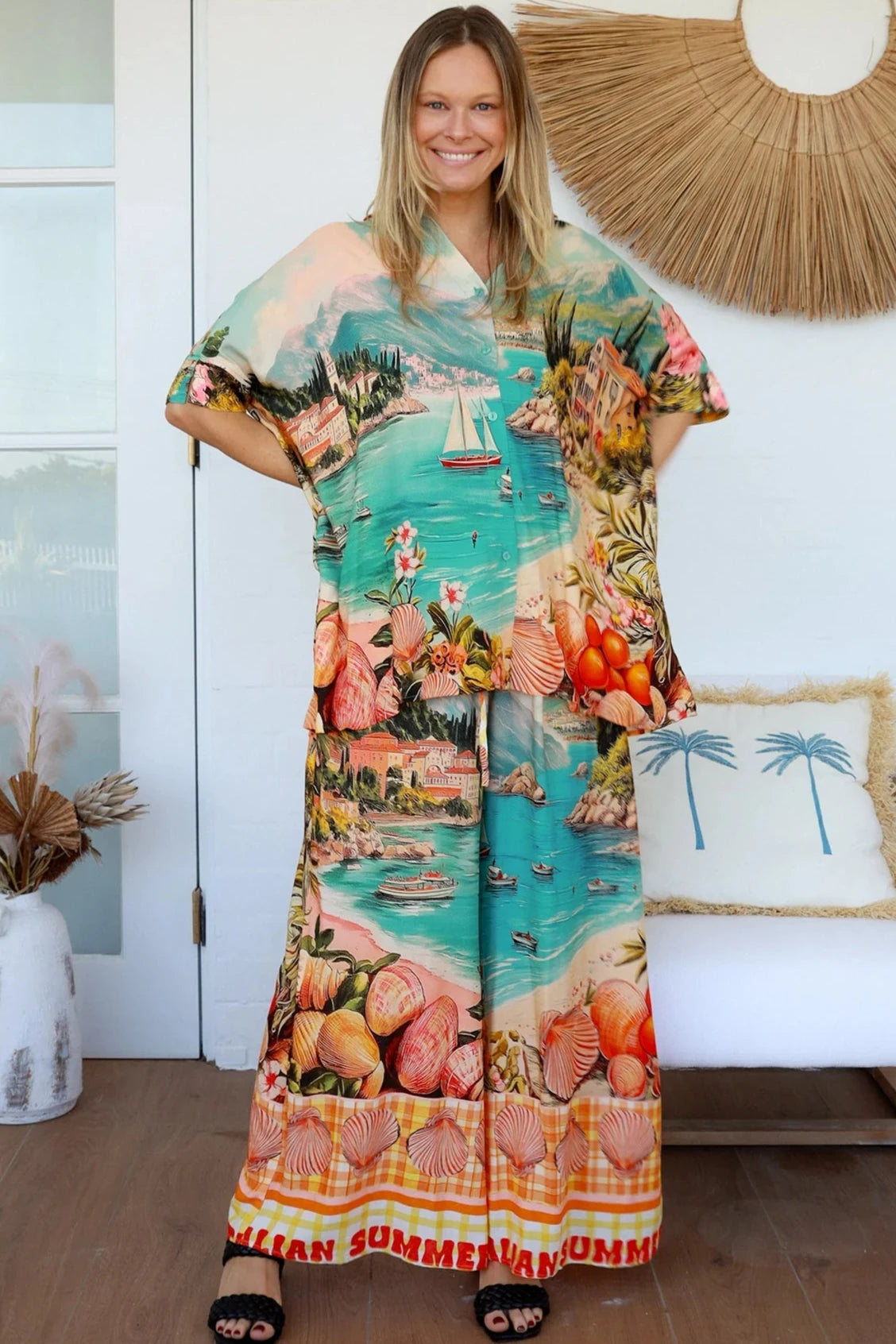  SALTY PALM | PORTOFINO SIERRA SHIRT | Bohemian Love Runway