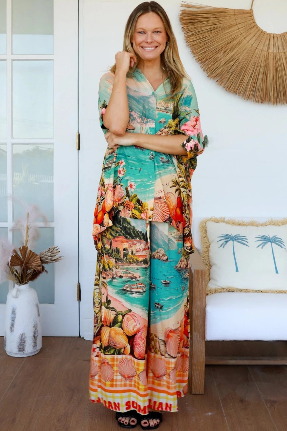  SALTY PALM | PORTOFINO SIERRA SHIRT | Bohemian Love Runway