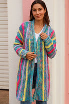  ISABELLA | LUCINDA KNIT CARDIGAN BLUE | Bohemian Love Runway