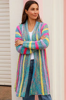  ISABELLA | LUCINDA KNIT CARDIGAN BLUE | Bohemian Love Runway