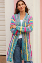  ISABELLA | LUCINDA KNIT CARDIGAN BLUE | Bohemian Love Runway